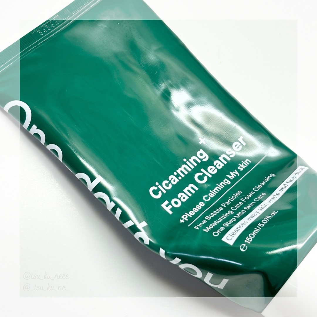 シカーミングフォームクレンザー/One-day's you/洗顔フォームを使ったクチコミ（1枚目）