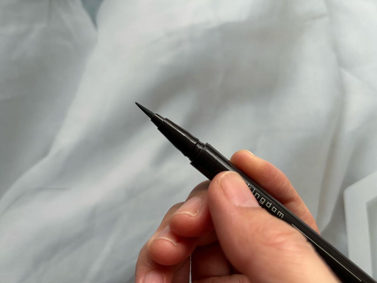 キングダム リキッドアイライナーR1 ナチュラルブラック/キングダム/リキッドアイライナーを使ったクチコミ（3枚目）