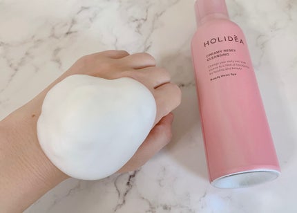 ホリーディア クリーミーリセットクレンジング/HOLIDEA/泡洗顔を使ったクチコミ(5枚目)