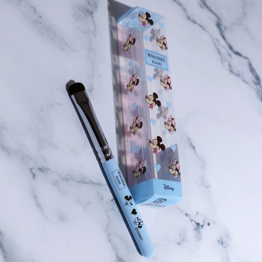 WHOMEE アイシャドウブラシ S 熊野筆のクチコミ「WHOMEEアイシャドウブラシ S 熊野筆

かためのブラシです✨
ショップディズニーで購入し.....」（1枚目）