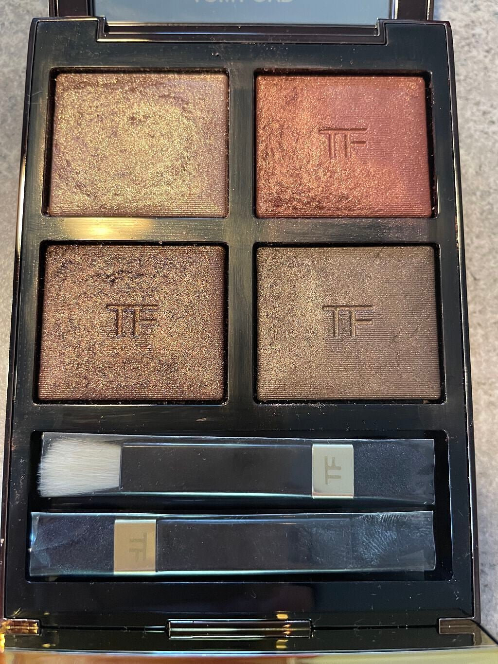 アイ カラー クォード/TOM FORD BEAUTY/アイシャドウパレットを使ったクチコミ(2枚目)