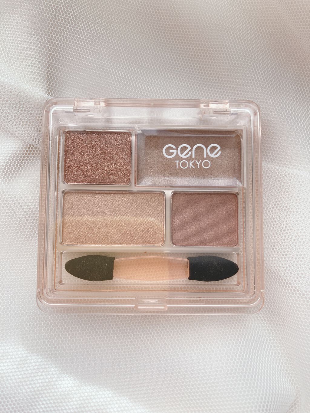 リラクシーアイシャドウ/GENE TOKYO/アイシャドウパレットを使ったクチコミ(5枚目)