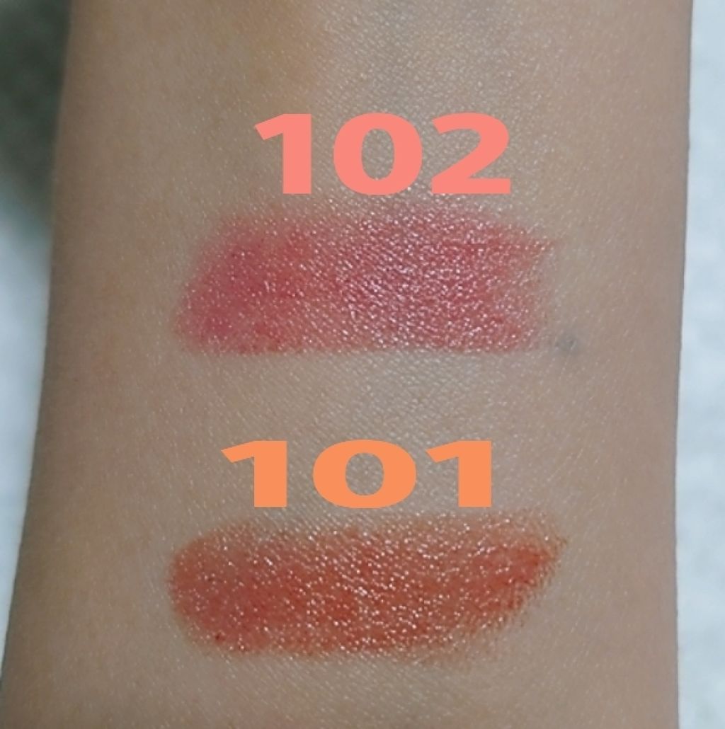 ラスティンググロスリップ/CEZANNE/口紅を使ったクチコミ(2枚目)