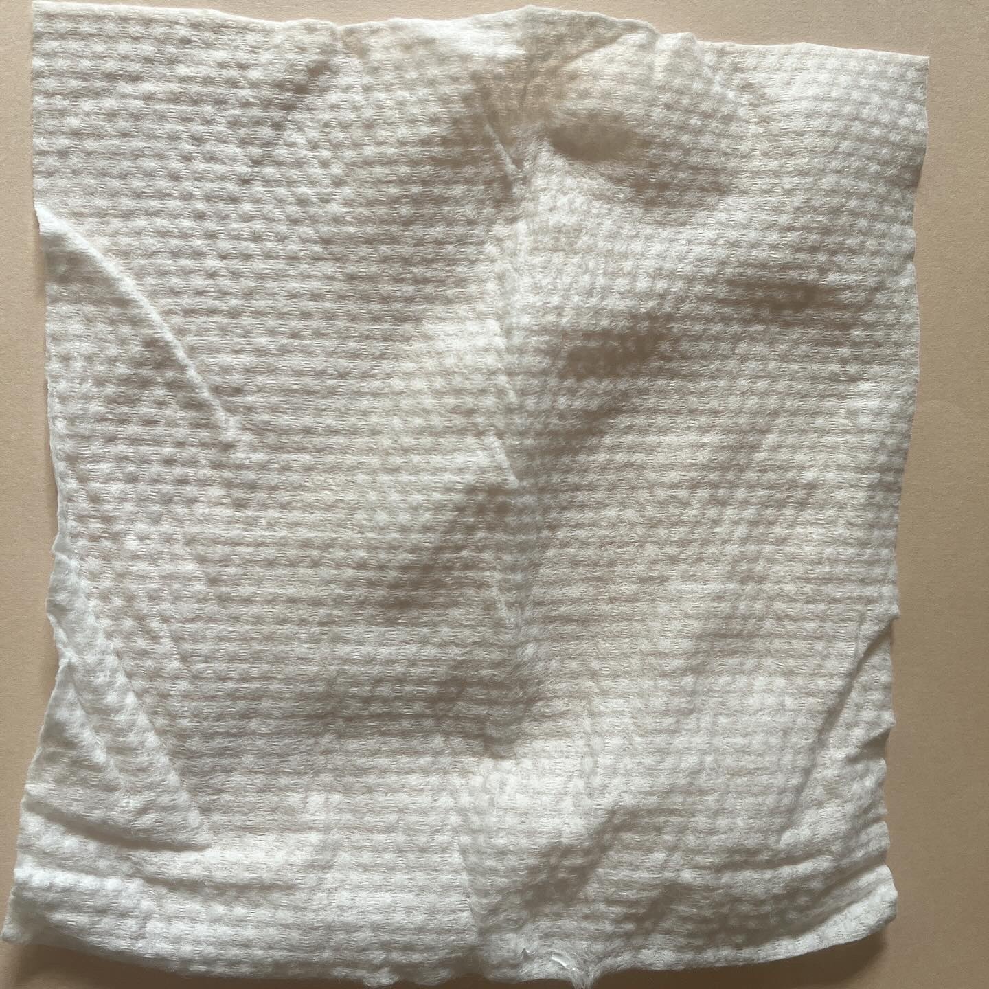 使い捨て洗顔タオル/セリア/クレンジングタオルを使ったクチコミ（3枚目）