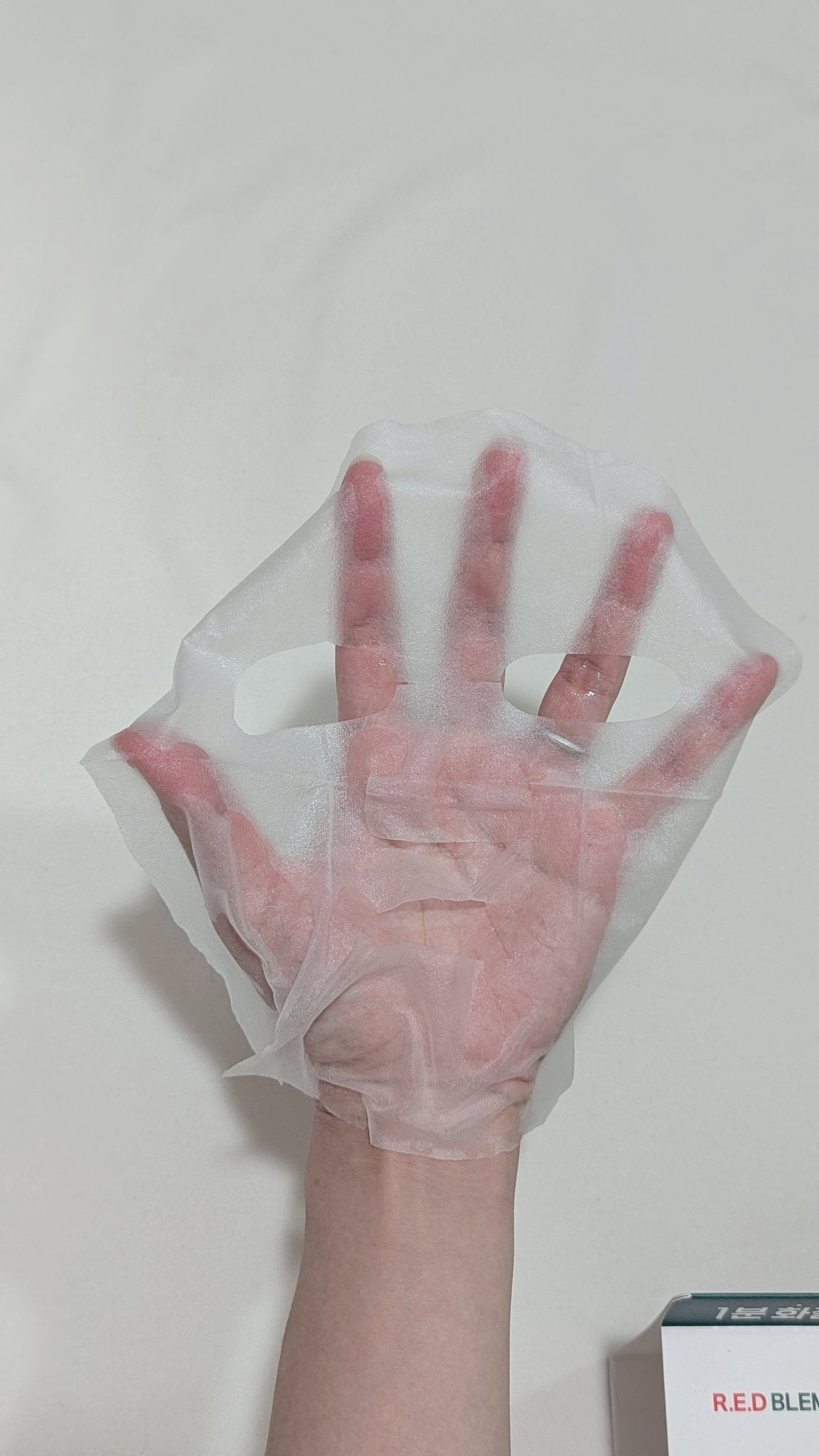 レッドブレミッシュクイックPHAシートマスク/Dr.G/シートマスク・パックを使ったクチコミ(3枚目)