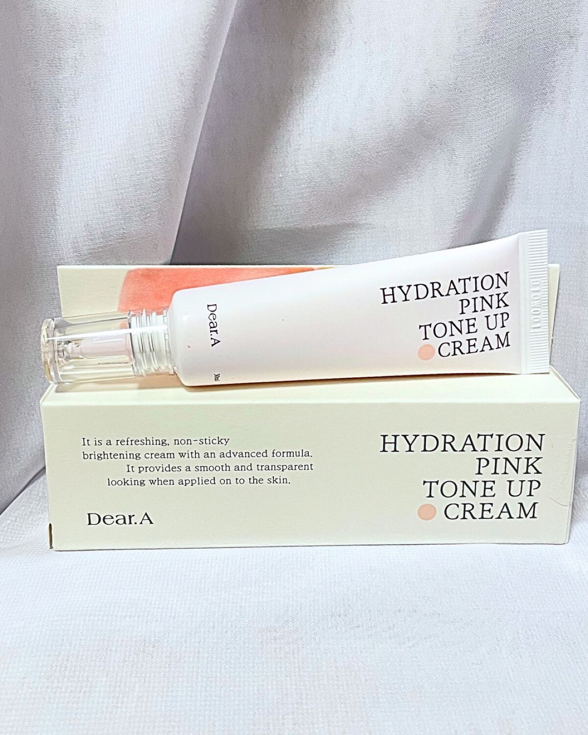 ハイドレーションピンクトーンアップクリーム/Dear.A/化粧下地を使ったクチコミ(1枚目)