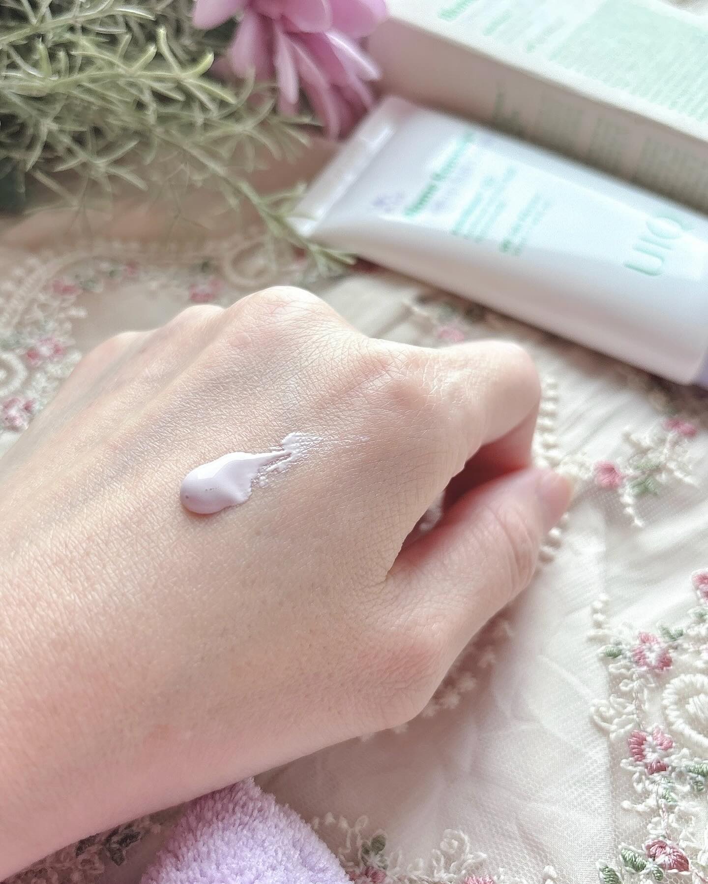 バイオームレメディパープルトーンアップUVクリーム/UIQ/日焼け止めクリームを使ったクチコミ（2枚目）