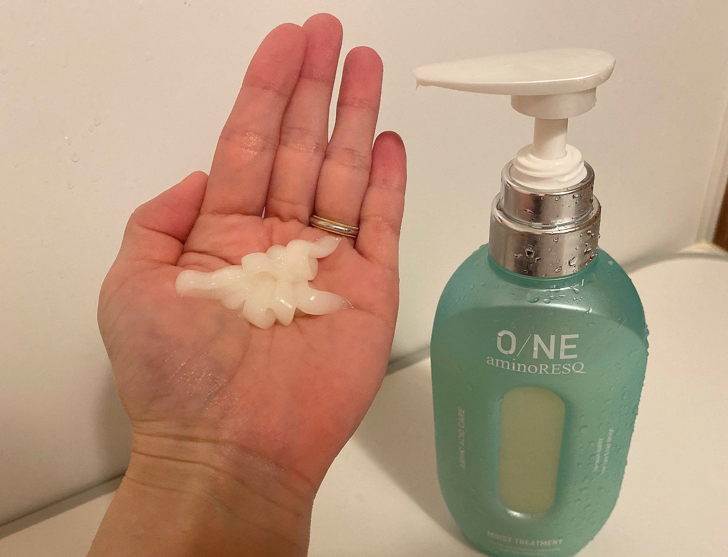 ワン アミノレスキューモイストシャンプー/トリートメント/アミノレスキュー/市販シャンプーを使ったクチコミ(4枚目)