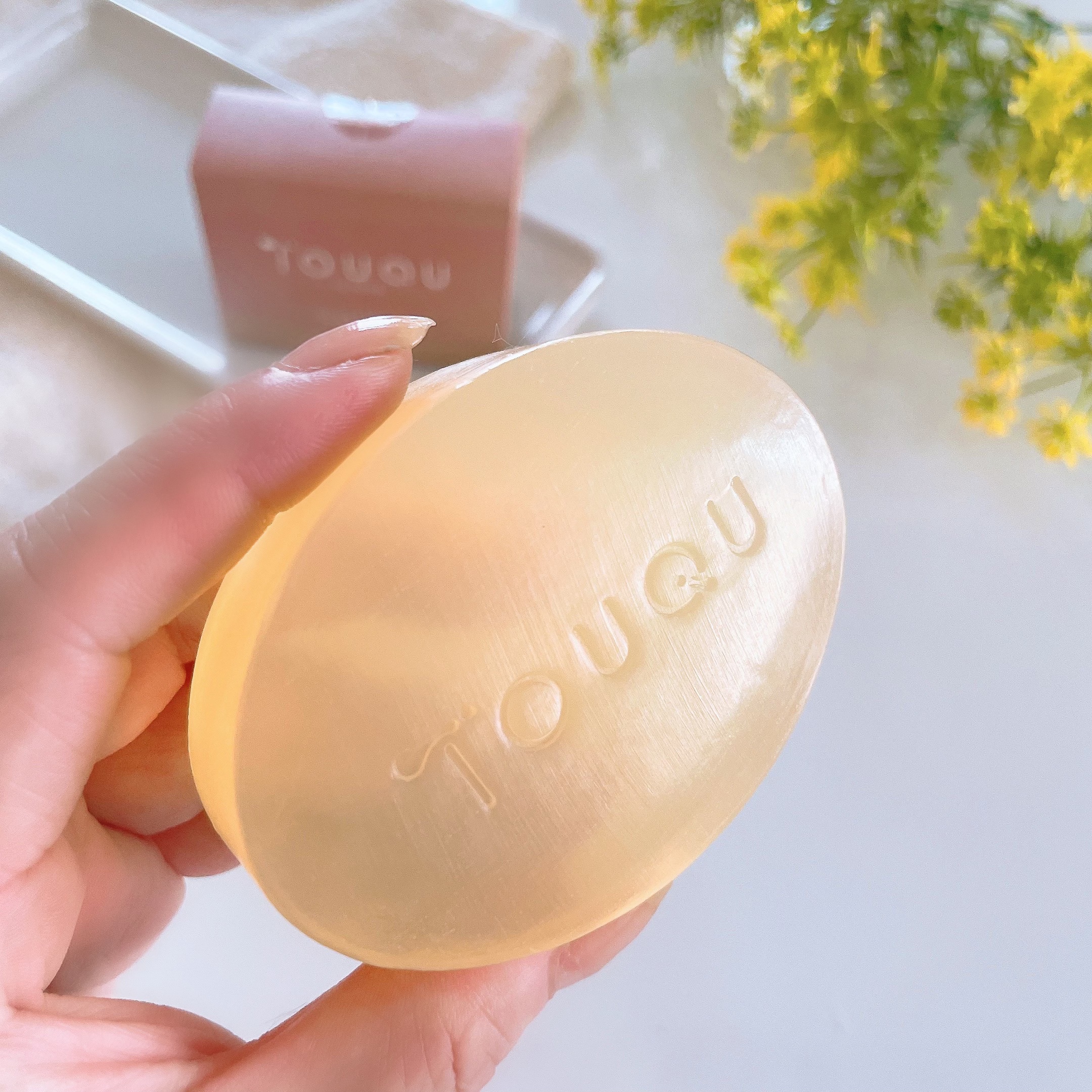 TOUQU to tone　シュガーソープ/TOUQU to tone/洗顔石鹸を使ったクチコミ（3枚目）