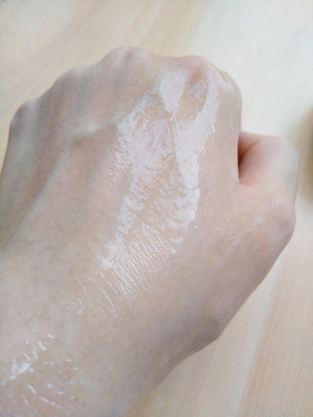 とろんと濃ジェル 薬用美白 N/なめらか本舗/オールインワン化粧品を使ったクチコミ(6枚目)