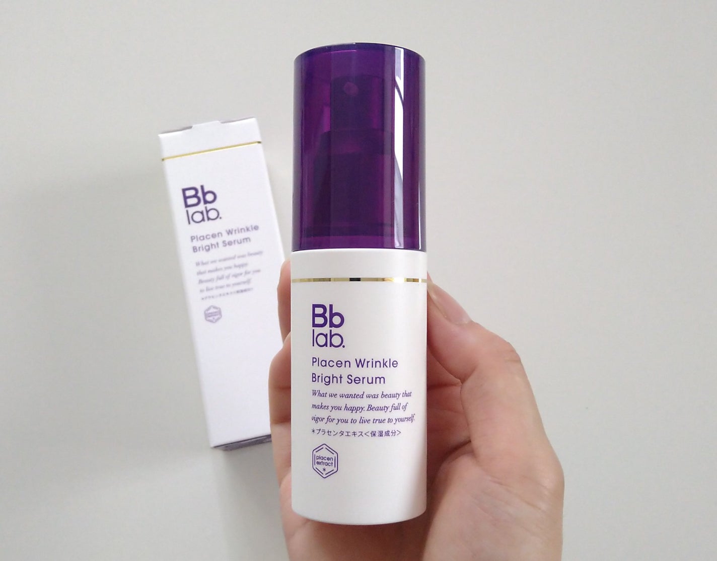 プラセンリンクルブライトセラム/Bb lab./美容液を使ったクチコミ(1枚目)