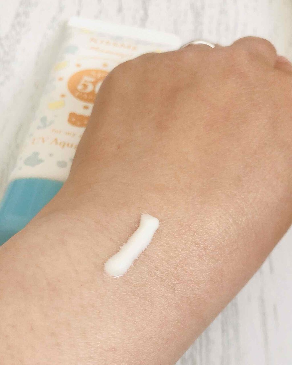 マミー UVアクアミルク/マミー/日焼け止めミルクを使ったクチコミ（2枚目）