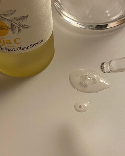 ゆずC ダークスポット クリアセラム/SKINFOOD/美容液を使ったクチコミ(3枚目)