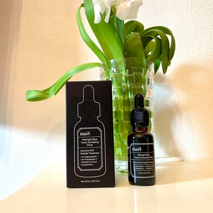 ミッドナイトブルーユースアクティベーティングドロップ(20ml)/Klairs/美容液を使ったクチコミ(1枚目)