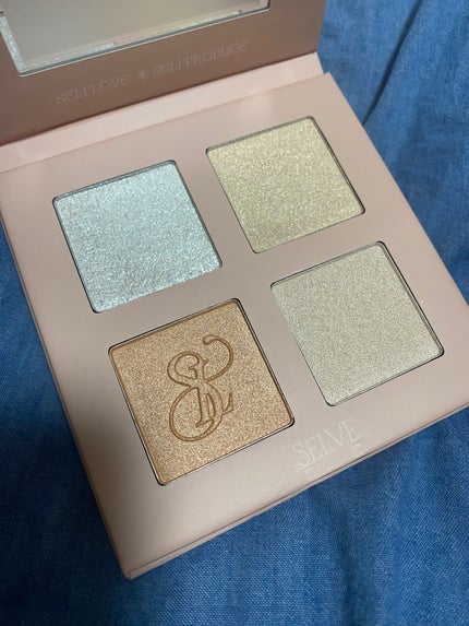 プリズムショットマルチハイライトパレット/SELVE/パウダーハイライトを使ったクチコミ(2枚目)