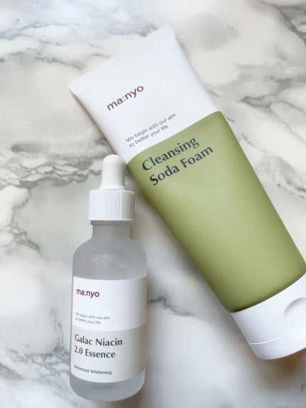 ソーダ洗顔料/manyo/洗顔フォームを使ったクチコミ(1枚目)
