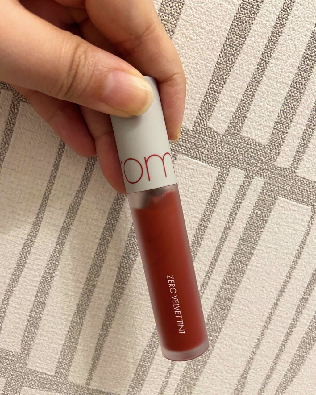 ゼロベルベットティント/rom&nd/リップティントを使ったクチコミ(1枚目)