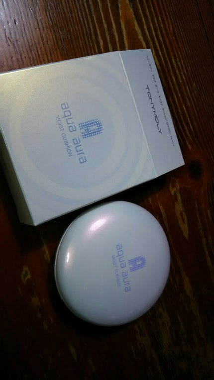 トニーモリー アクア オーラ モイスト クッション/TONYMOLY/クッションファンデーションを使ったクチコミ(1枚目)