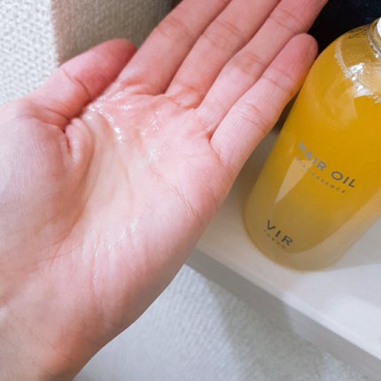DUAL ESSENCE HAIR OIL/VIR TOKYO/ヘアオイルを使ったクチコミ(2枚目)