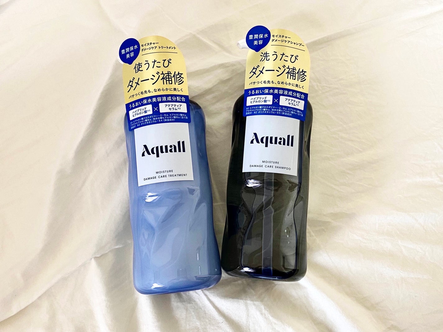 モイスチャーダメージケア シャンプー/トリートメント/Aquall/市販シャンプーを使ったクチコミ(1枚目)