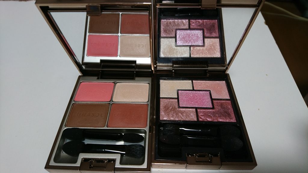 ジェミネイトアイズ/LUNASOL/アイシャドウパレットを使ったクチコミ（1枚目）