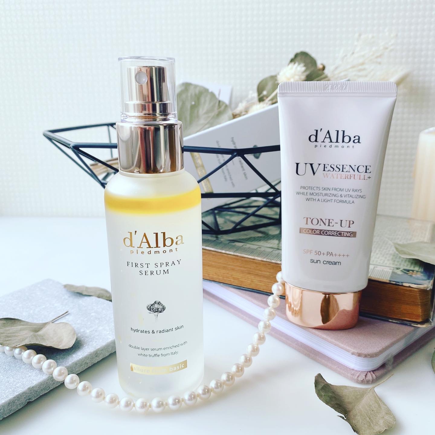 ダルバ ホワイトトリュフファーストスプレーセラム/ダルバ/ミスト状化粧水を使ったクチコミ（1枚目）