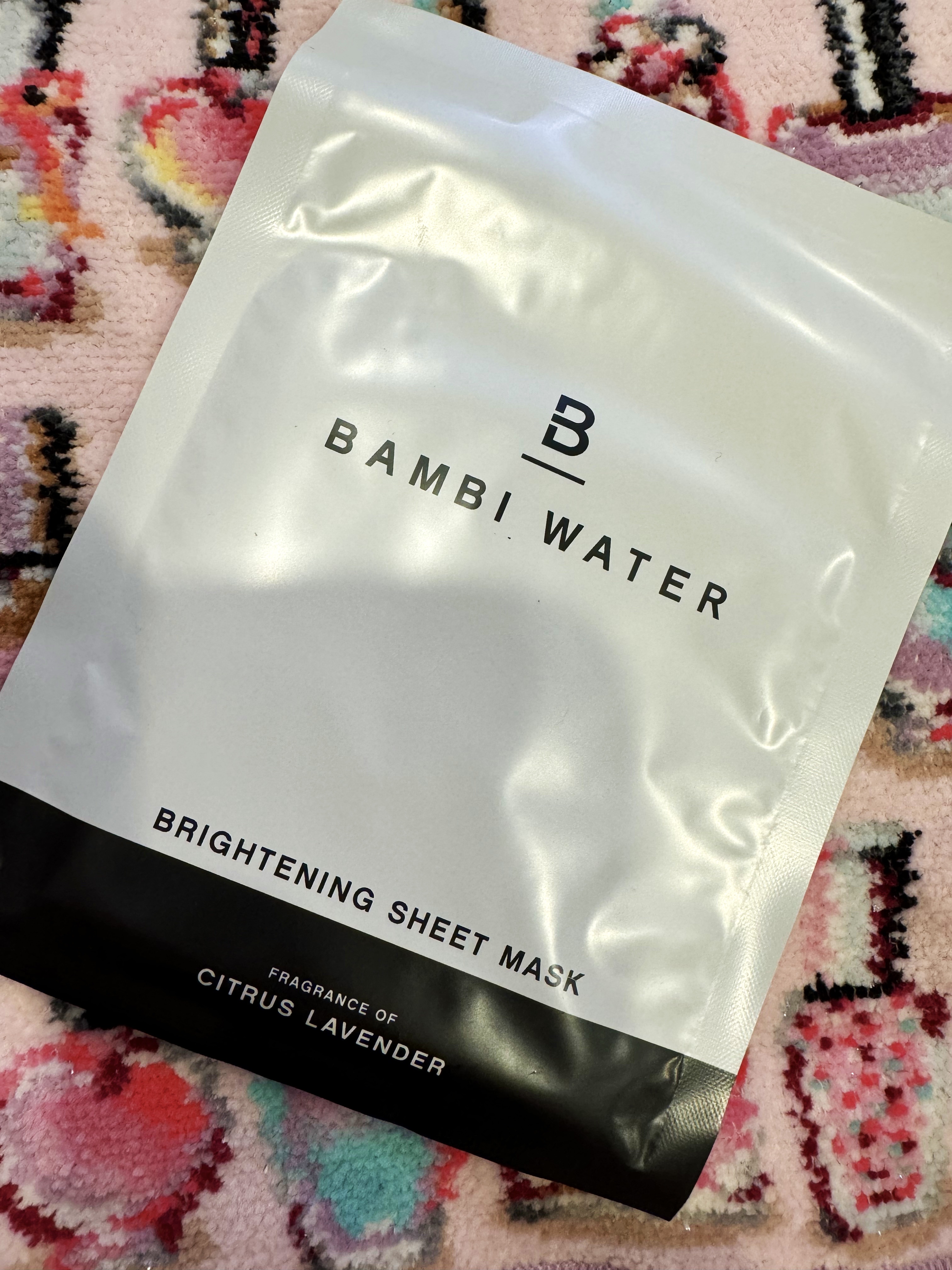 BAMBI WATER ブライトニングシートマスク/BAMBI WATER/シートマスク・パックを使ったクチコミ（1枚目）