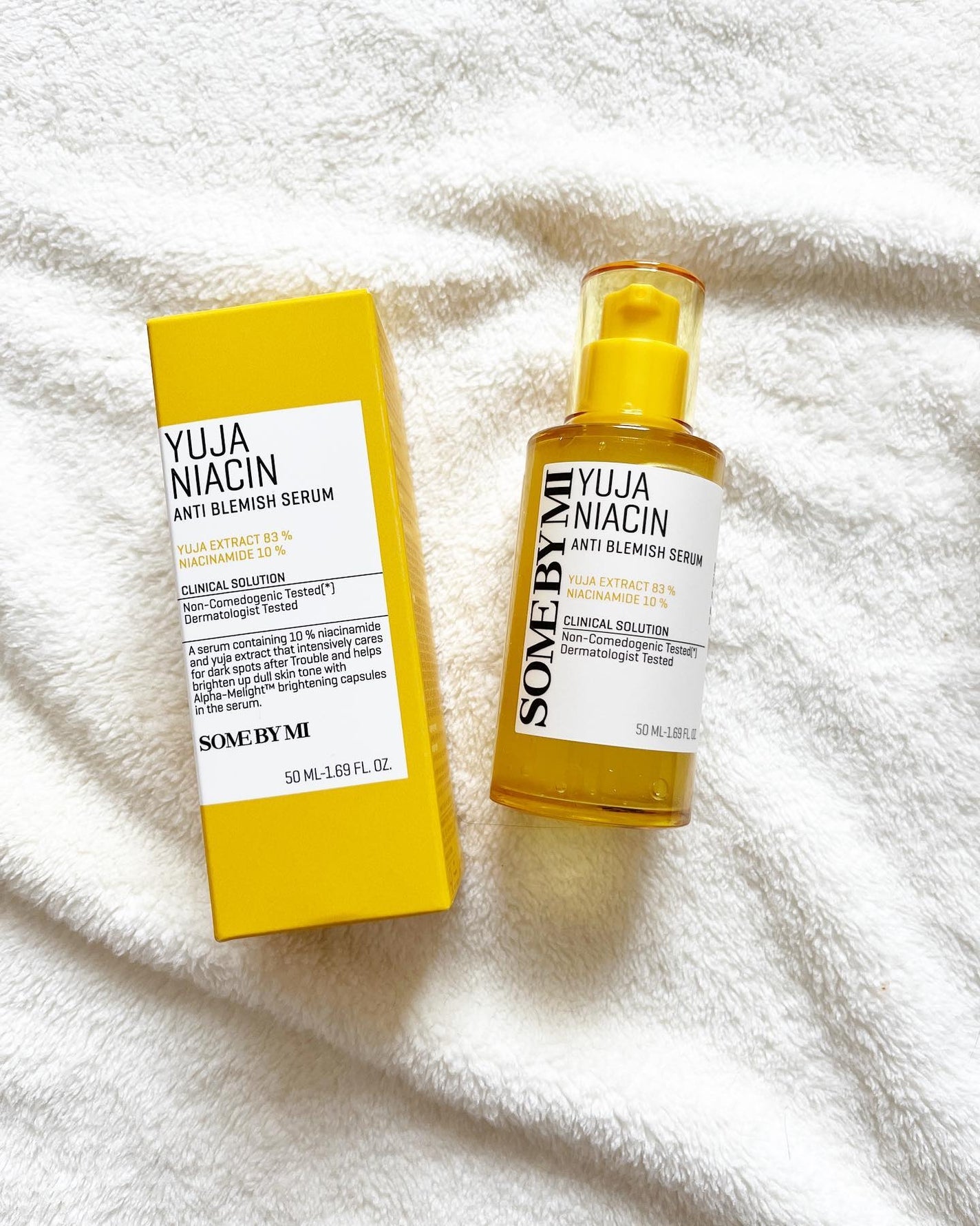 ユズナイアシンアンチブレミッシュセラム/SOME BY MI/美容液を使ったクチコミ(2枚目)