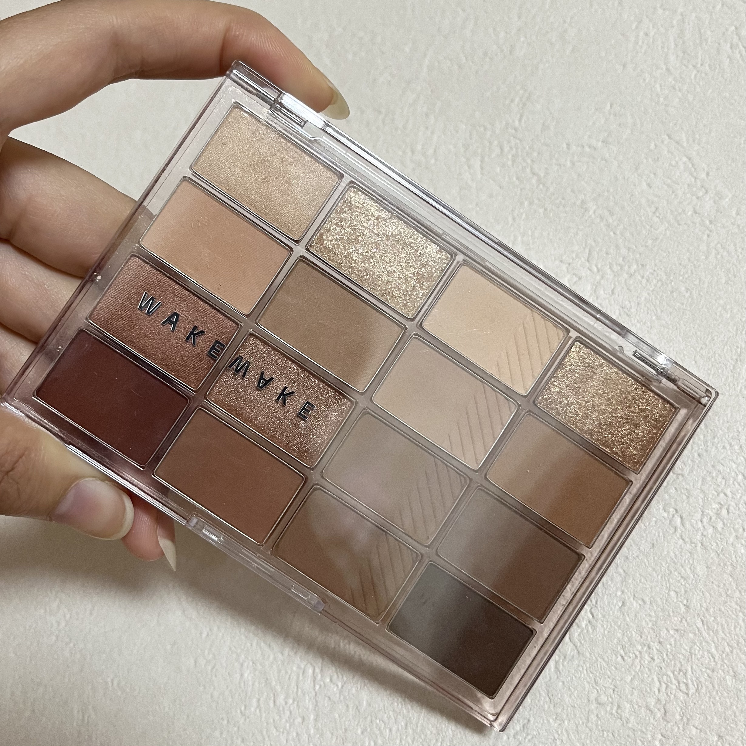 ソフトブラーリングアイパレット/wakemake/アイシャドウパレットを使ったクチコミ（1枚目）