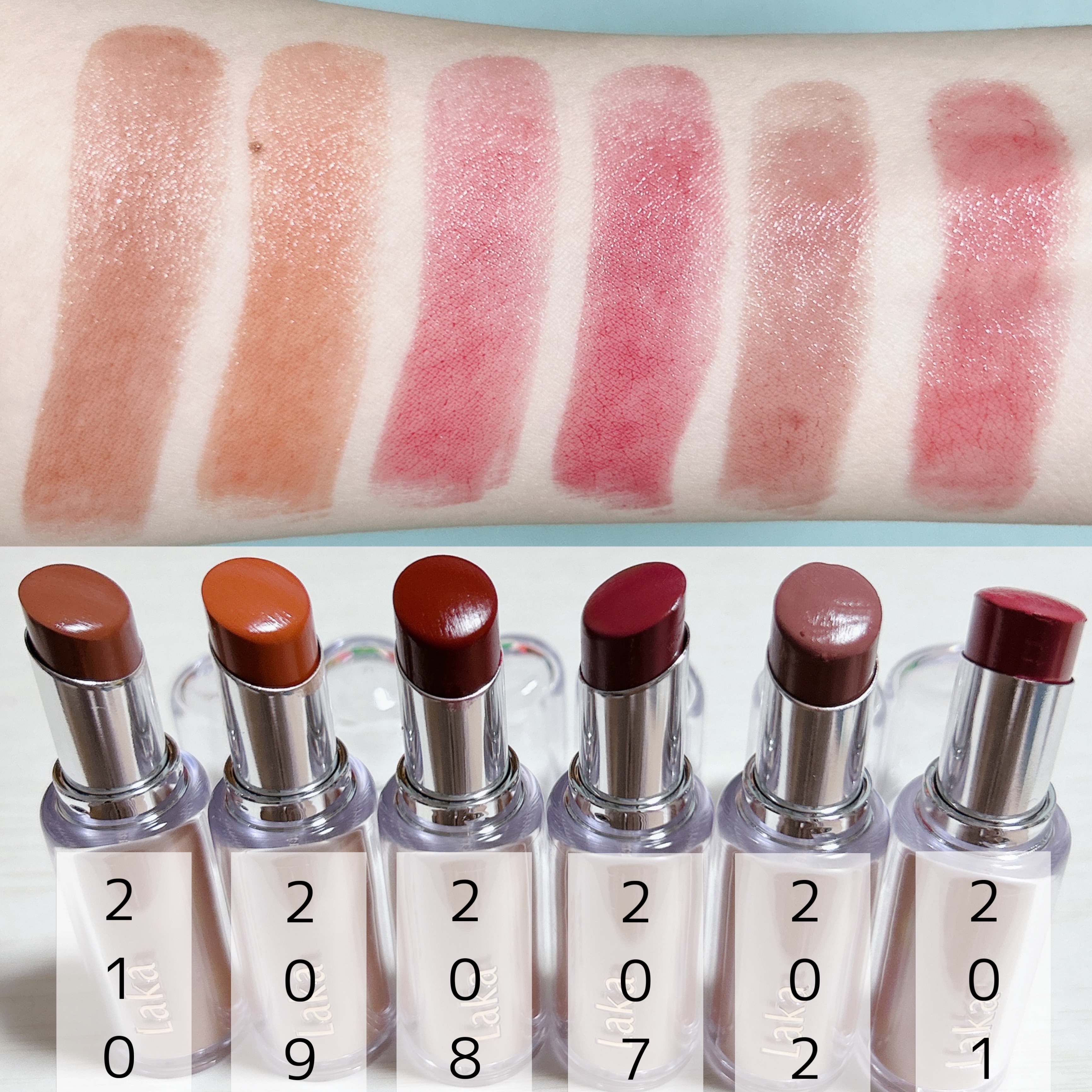 ボンディンググロウリップスティック/Laka/口紅を使ったクチコミ（1枚目）