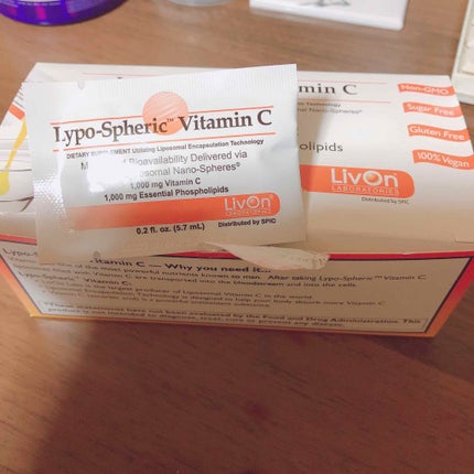 リポスフェリック ビタミンC(リポソーム ビタミンC)/Lypo-Spheric/美容サプリメントを使ったクチコミ(1枚目)