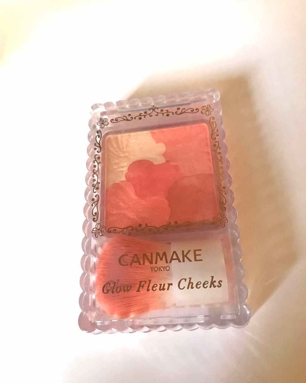 グロウフルールチークス/キャンメイク/パウダーチークを使ったクチコミ(1枚目)
