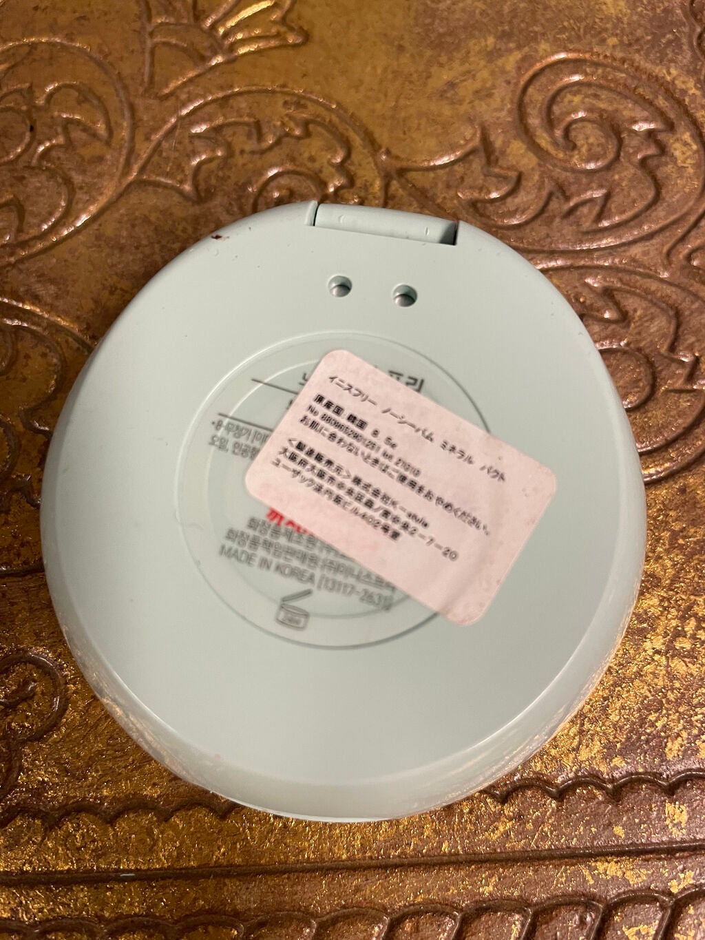 ノーセバム ミネラルパクト N/innisfree/プレストパウダーを使ったクチコミ(3枚目)