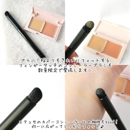 エテュセ スキンフィット カバーコンシーラー/ettusais/クリームコンシーラーを使ったクチコミ(3枚目)