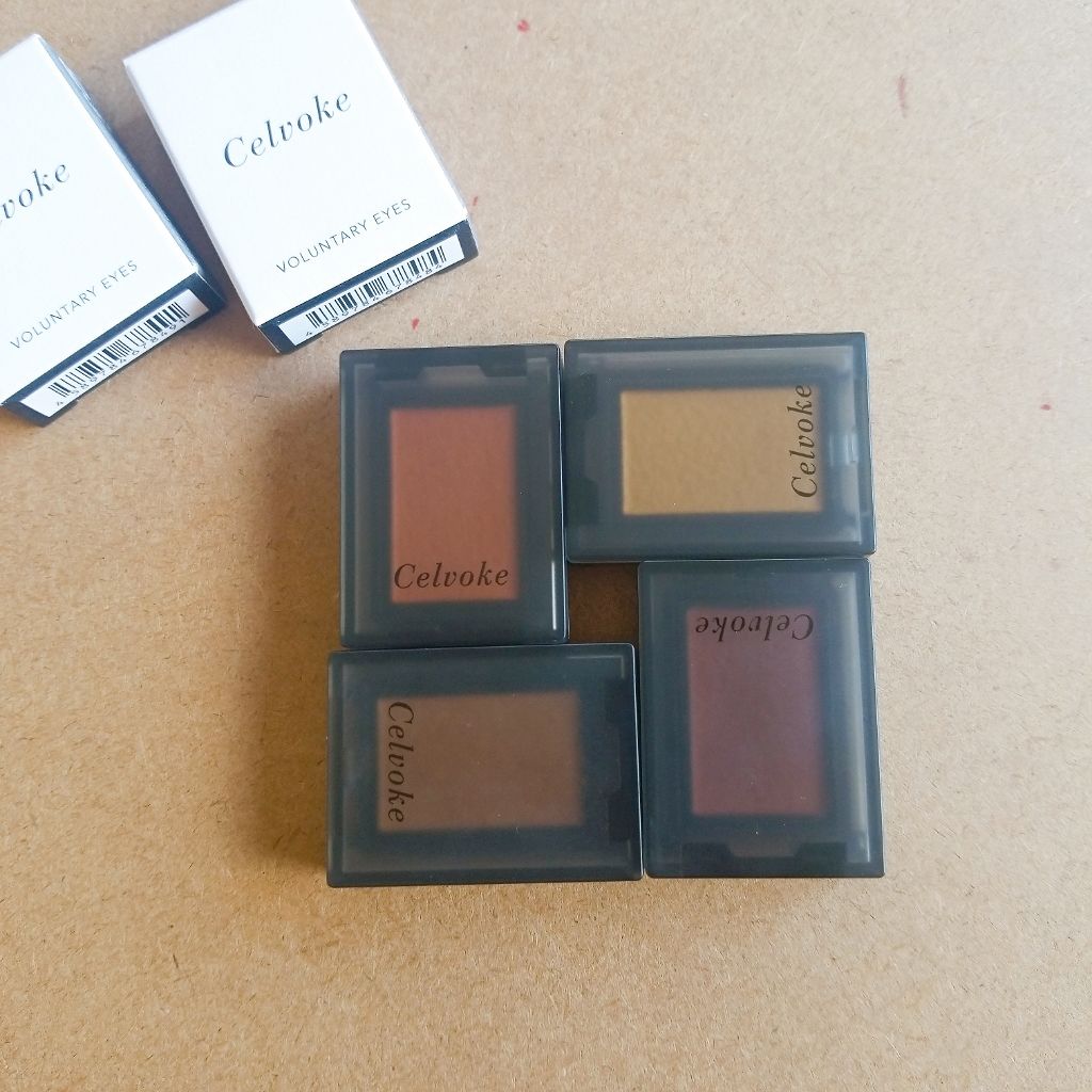 セルヴォーク ヴォランタリー アイズ/Celvoke/単色アイシャドウを使ったクチコミ(2枚目)