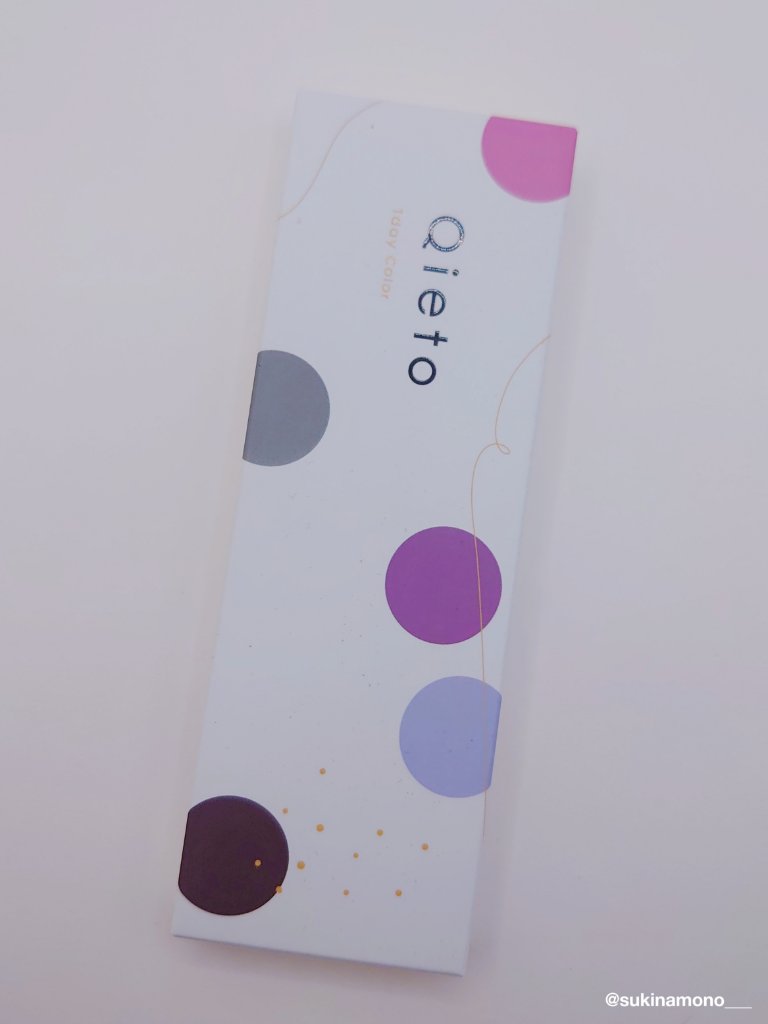 キエトワンデー/Qieto/カラーコンタクトレンズを使ったクチコミ（3枚目）