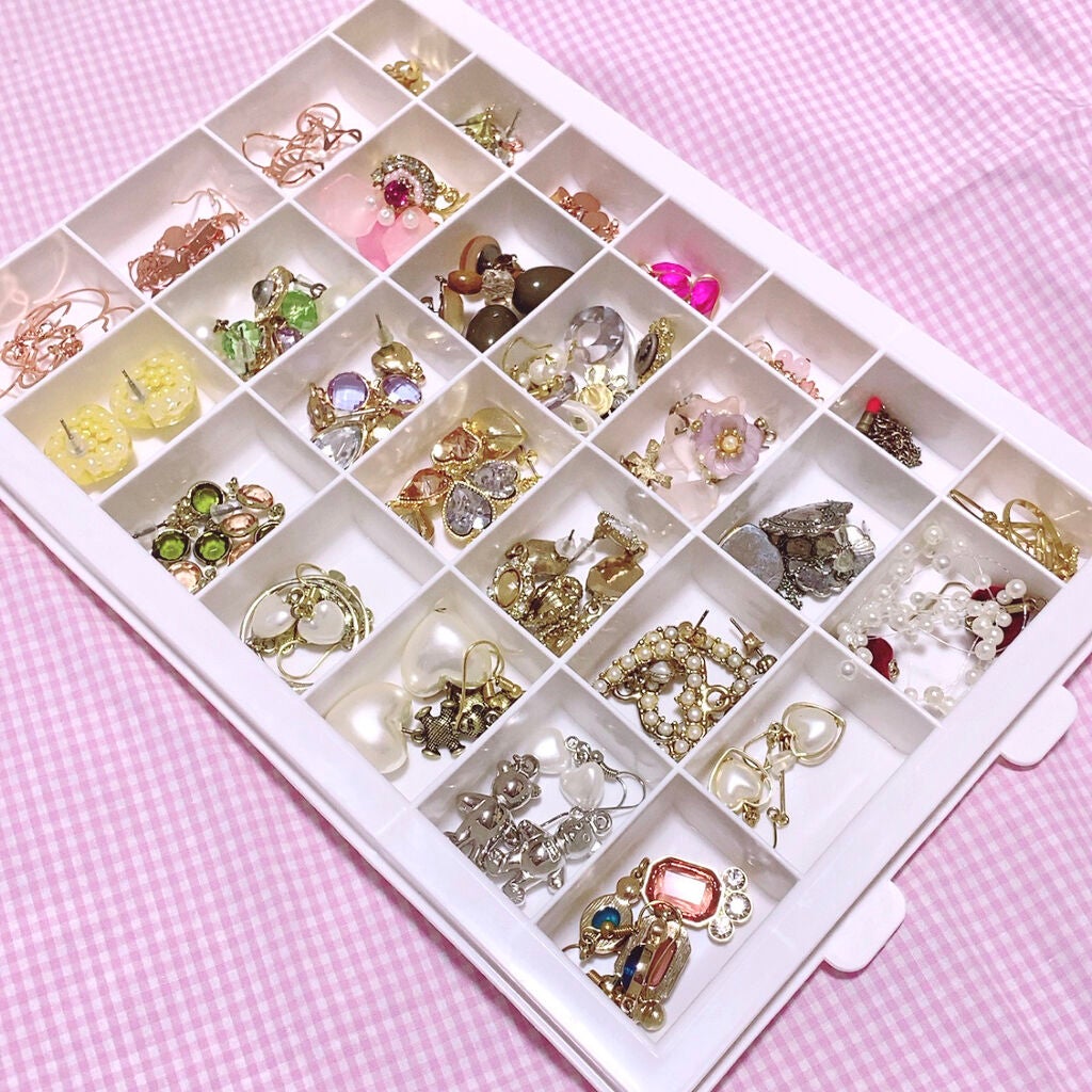 3段式クリアーケース/DAISO/その他化粧小物を使ったクチコミ(9枚目)