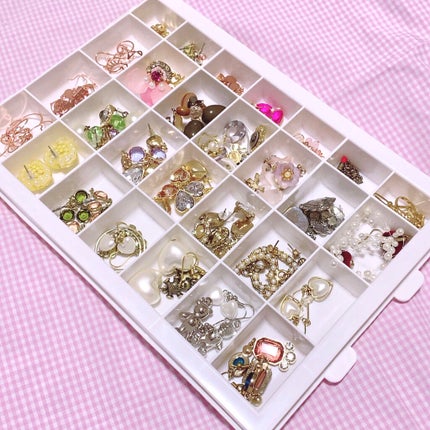 3段式クリアーケース/DAISO/その他化粧小物を使ったクチコミ(9枚目)