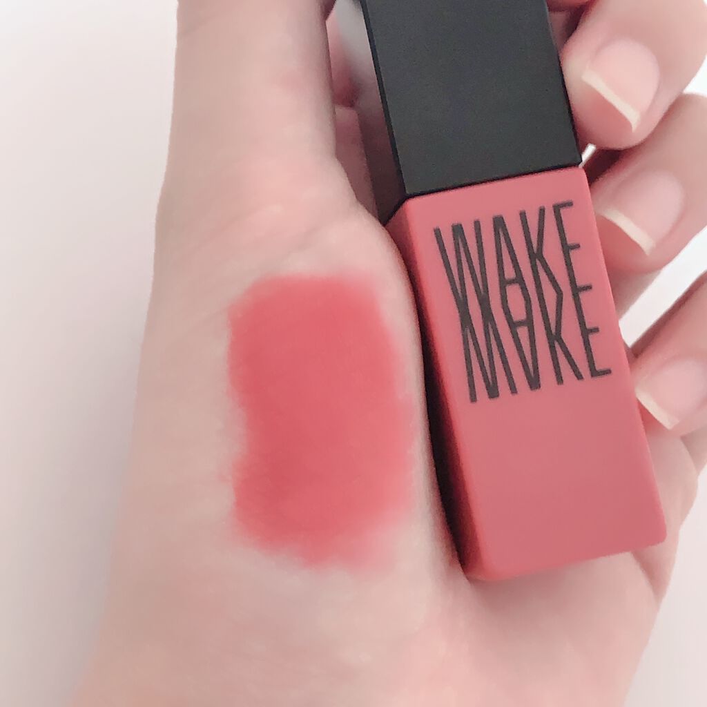 ホイッピングトックティント/wakemake/口紅を使ったクチコミ(3枚目)