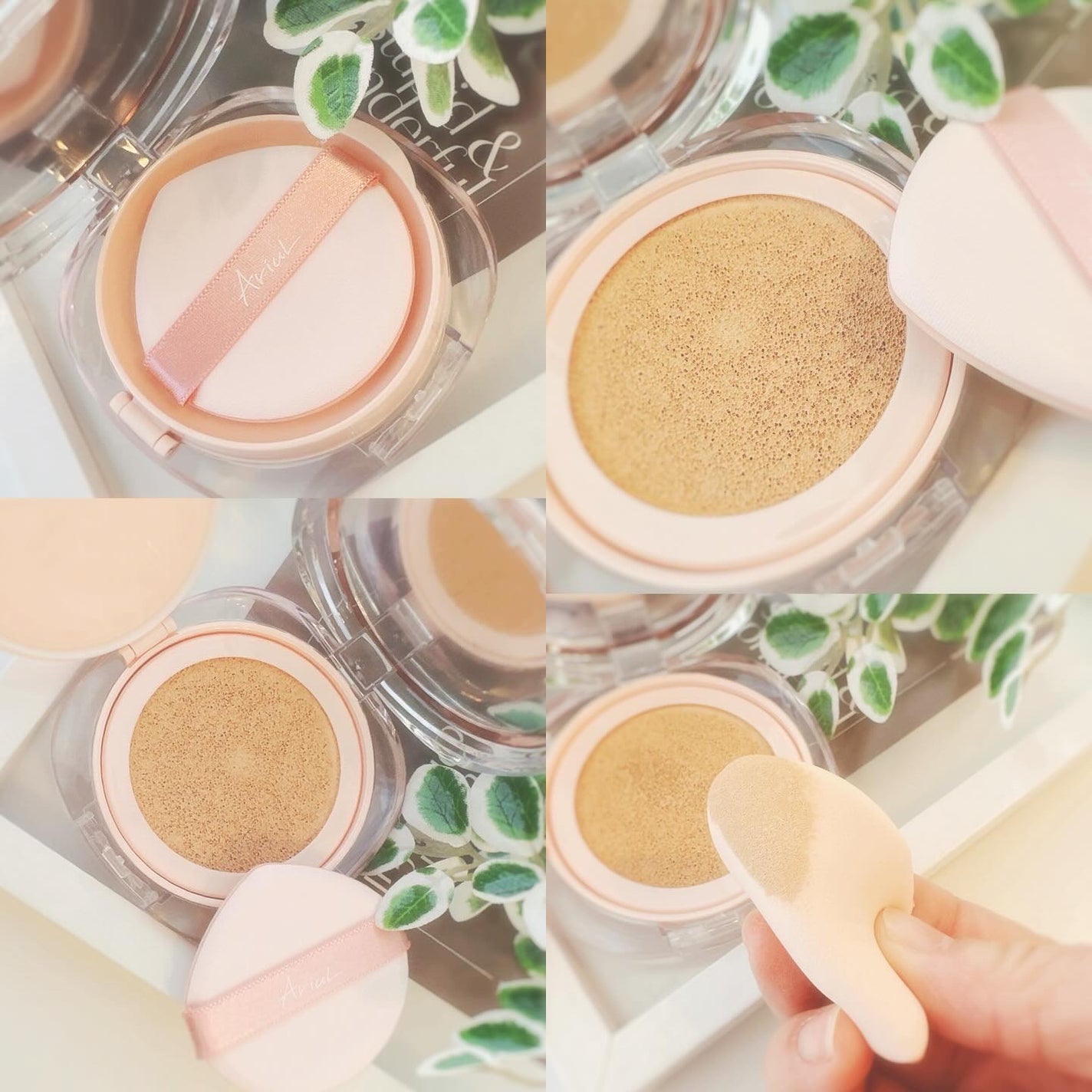 アリウル インクフェザーカバーラスティングクッション/Ariul/クッションファンデーションを使ったクチコミ(3枚目)