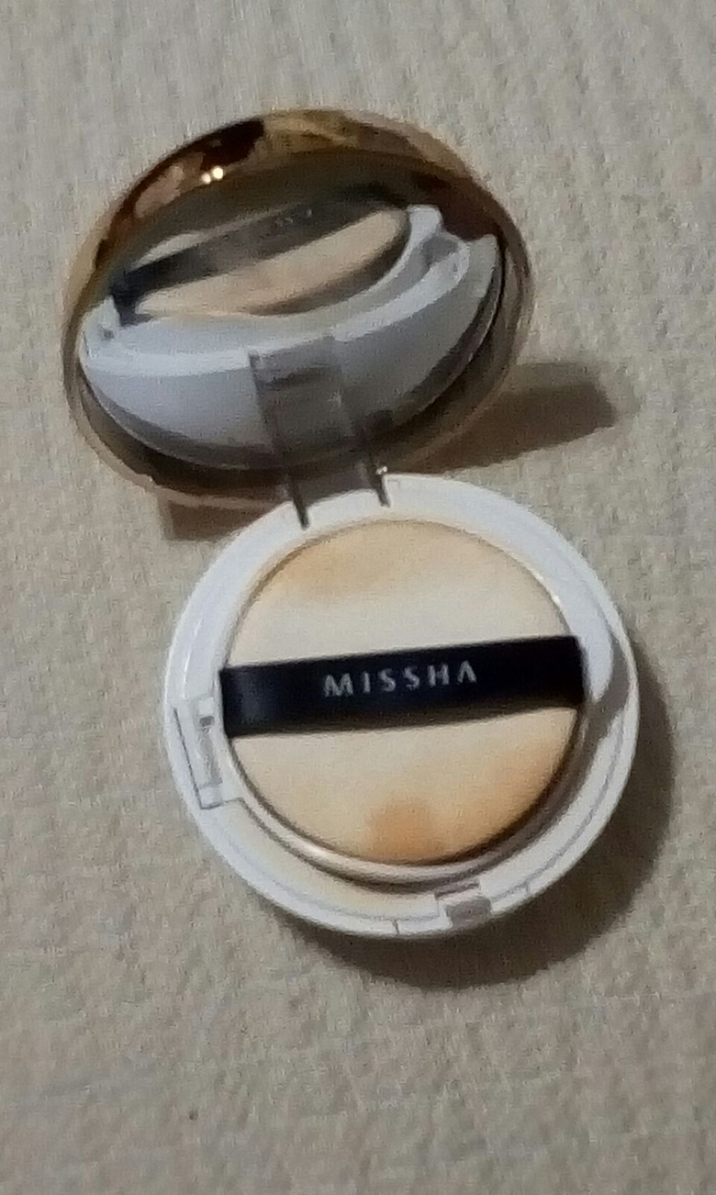 M クッション ファンデーション(モイスチャー)/MISSHA/クッションファンデーションを使ったクチコミ(2枚目)