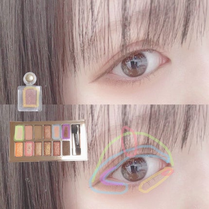 バレンタインボックス/VAVI MELLO/アイシャドウパレットを使ったクチコミ(2枚目)