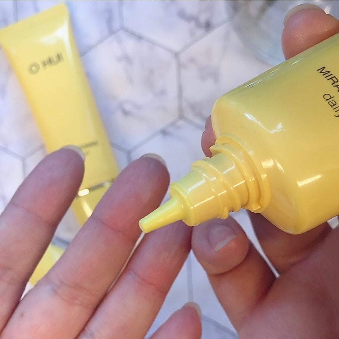 ミラクルトーニング デイリーサン/OHUI/日焼け止めミルクを使ったクチコミ(3枚目)