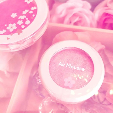 ピクニック エアームースアイズ PK001 ゆらゆら花びら/ETUDE/ジェル・クリームアイシャドウを使ったクチコミ(1枚目)