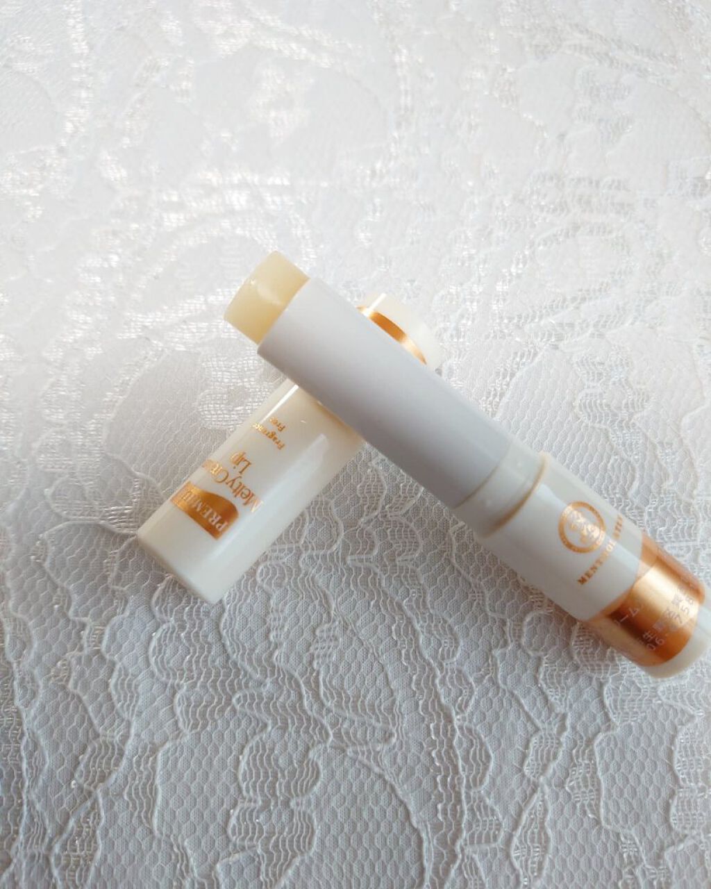 プレミアムメルティリップ/メンソレータム/リップクリームを使ったクチコミ（3枚目）