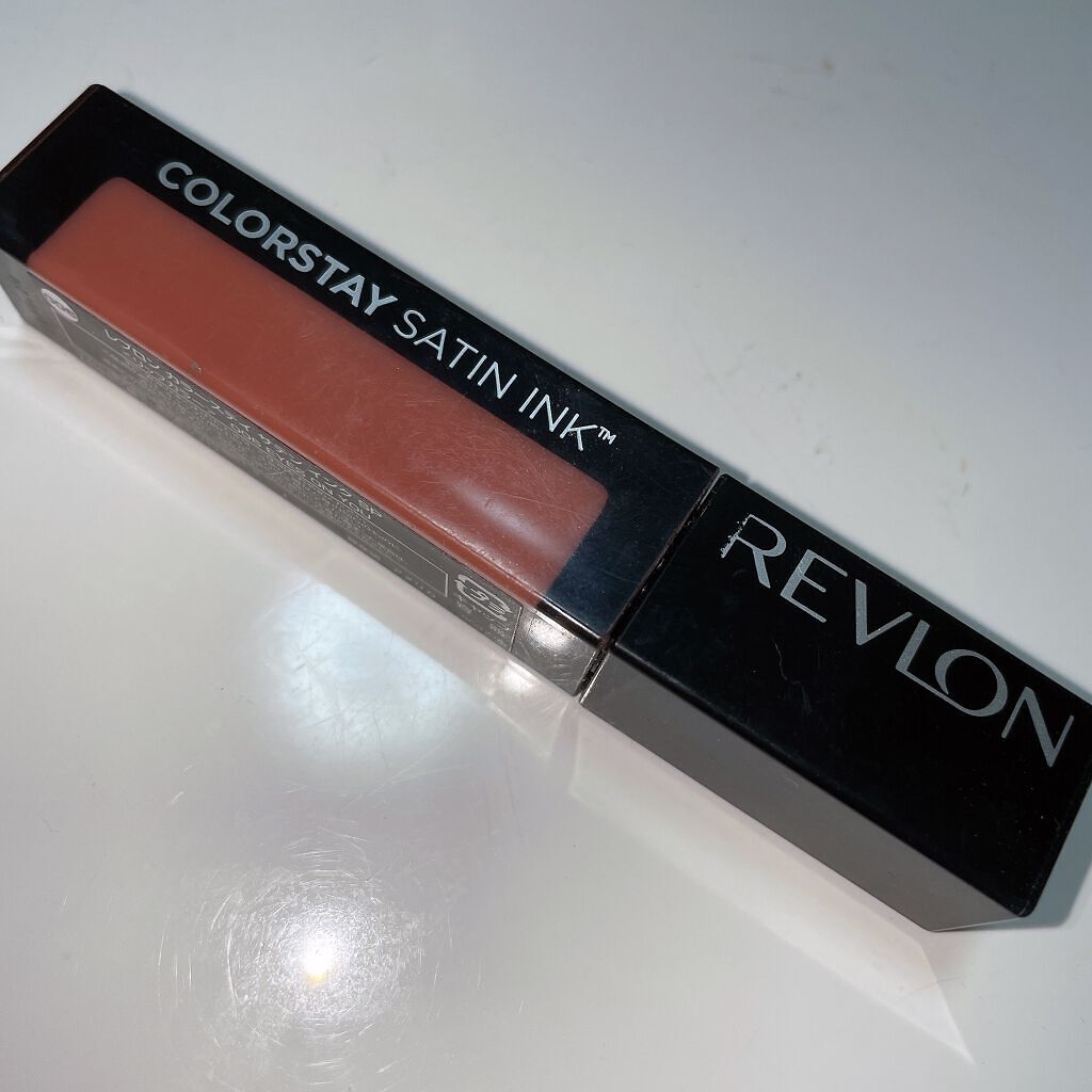 カラーステイ サテン インク/REVLON/口紅を使ったクチコミ(1枚目)