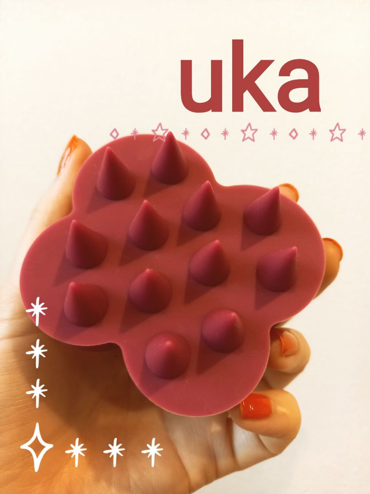 uka scalp brush kenzan/uka/スカルプブラシを使ったクチコミ（1枚目）