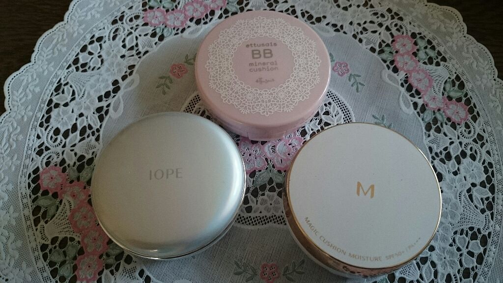 M クッション ファンデーション(モイスチャー)/MISSHA/クッションファンデーションを使ったクチコミ（1枚目）