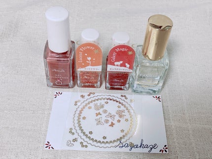 ネイルファンデーション/パラドゥ/マニキュアを使ったクチコミ(2枚目)