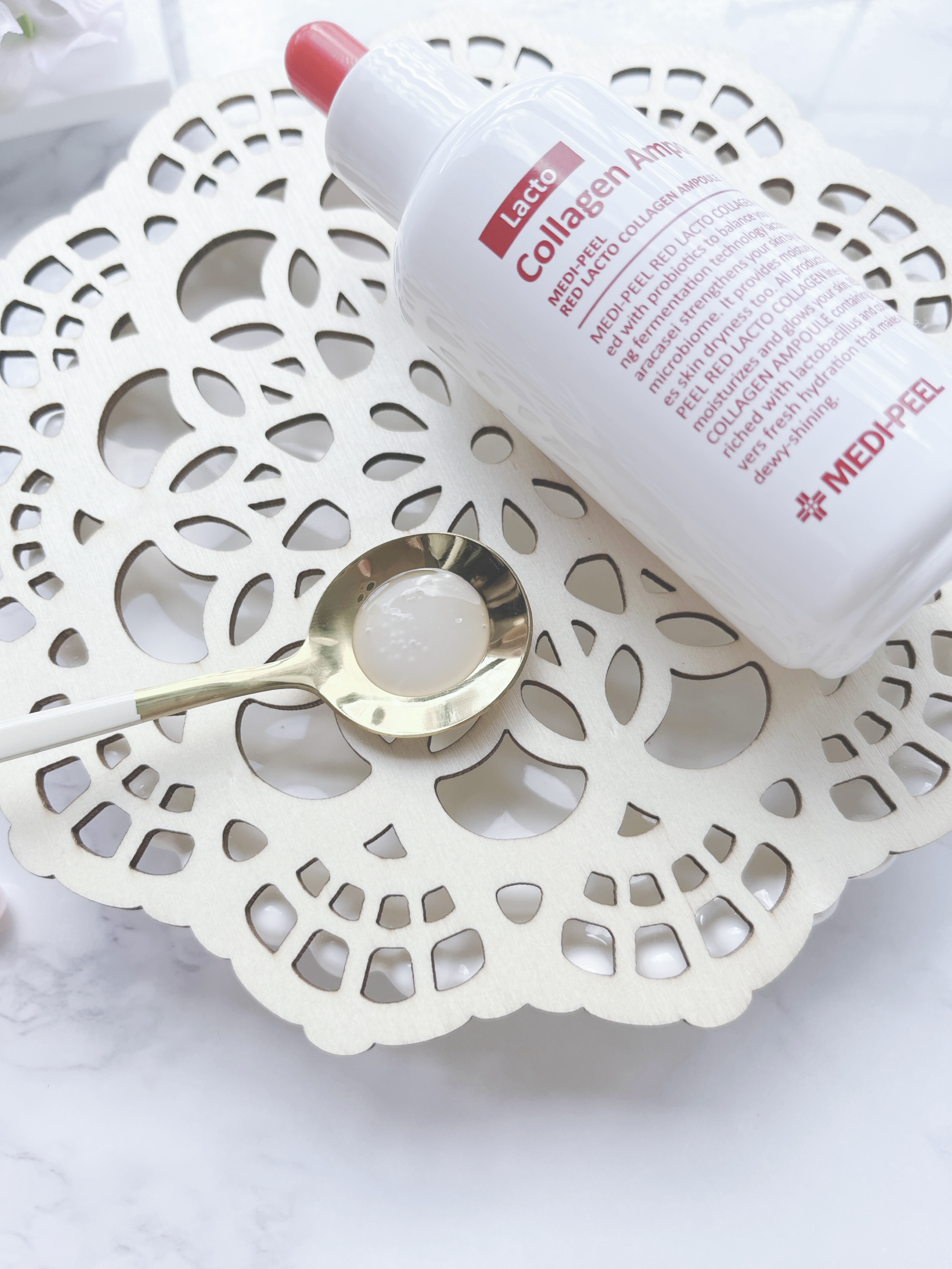 レッドラクトコラーゲンアンプル/MEDIPEEL/美容液を使ったクチコミ（2枚目）